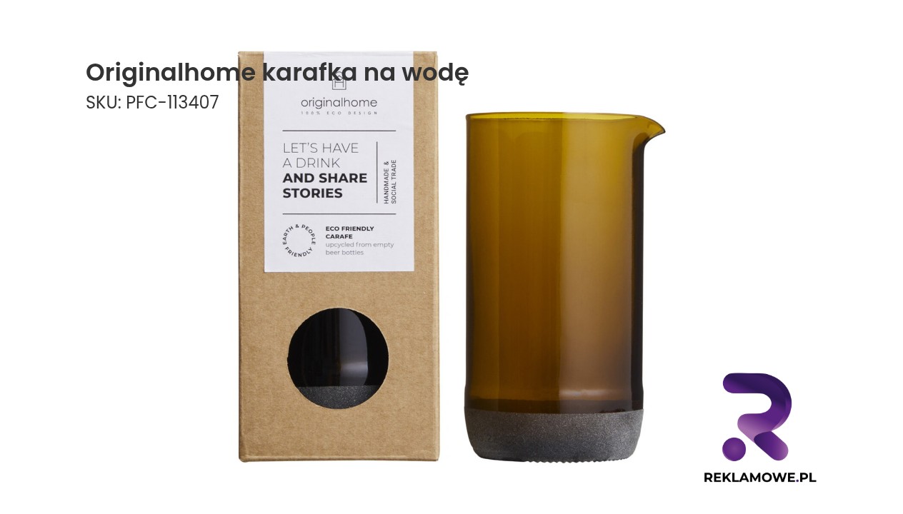 Originalhome karafka na wodę Originalhome karafka na wodę - elegancka karafka do serwowania wody
