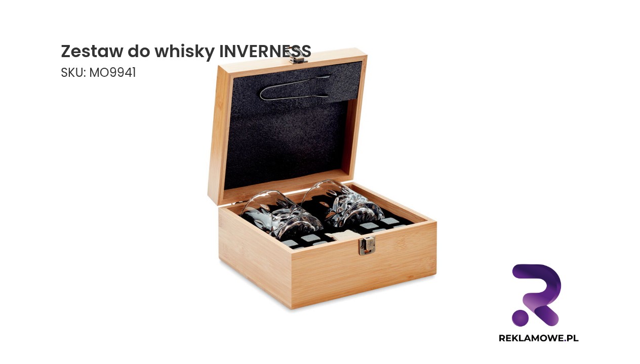 Zestaw do whisky INVERNESS – elegancki komplet do serwowania whisky
